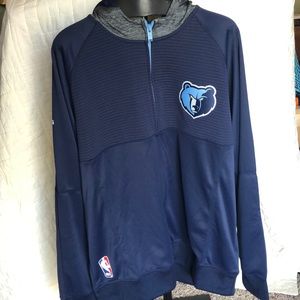 Adidas Memphis Grizzlies zip up hoodie